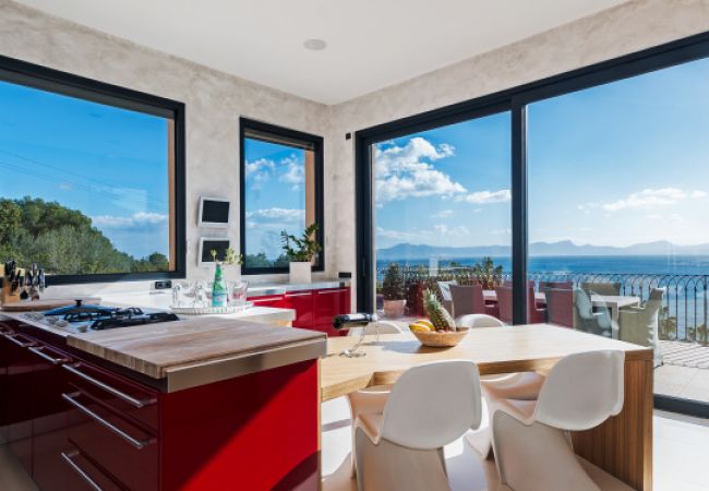 Villa in Alcúdia - Villa Ca Na Bruixa,con piscina y vistas al mar Villa in Alcúdia - Villa Ca Na Bruixa,con piscina y vistas al mar