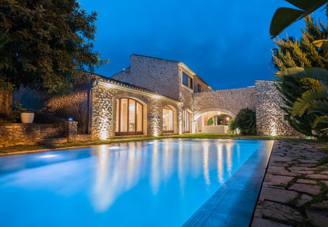  in Sa Pobla - Casa de S'Obac,lujosa villa con piscina